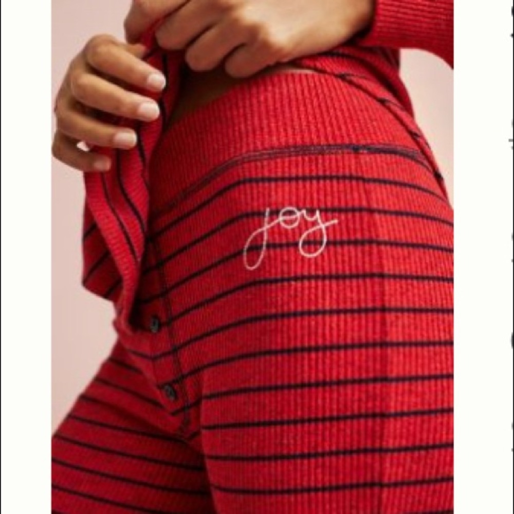 ANTHROPOLOGIE l SUNDRY l Embroidered Legging Pajamas